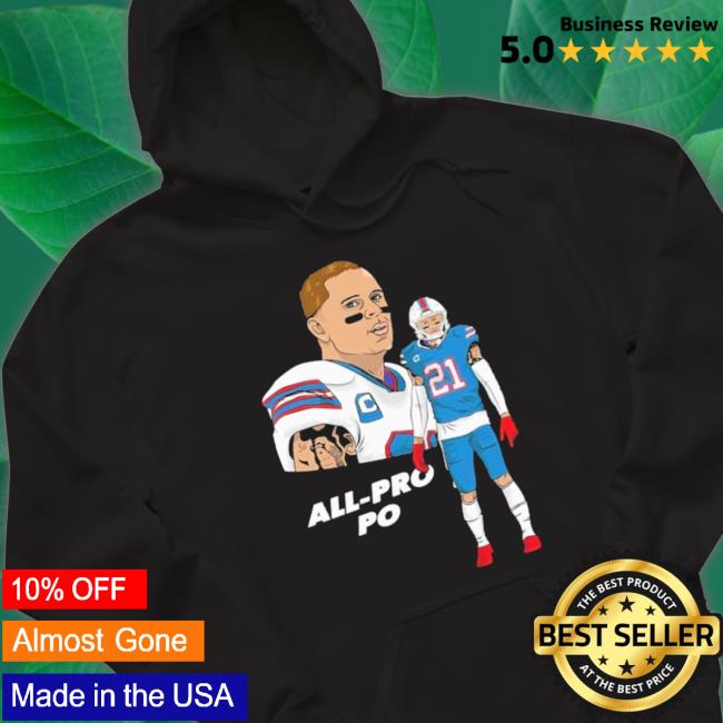 Jordan Poyer All Pro Po Shirt - Lentaze