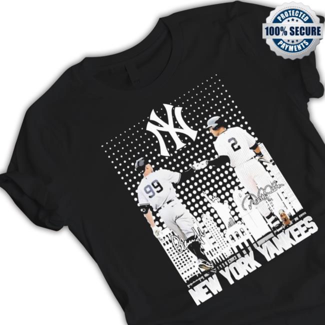 New York Signature Aaron Judge T-shirt black Cotton Tee All Sizes