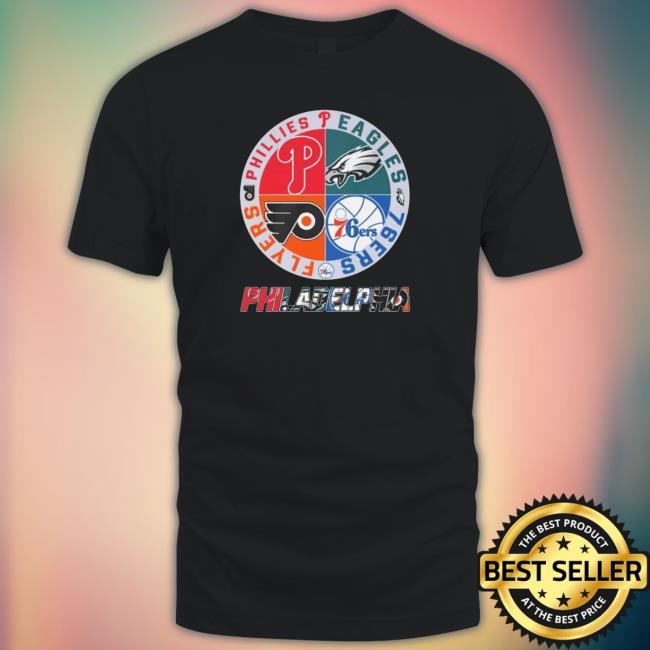 Eagles And Sixers And Phillies And Flyers shirt, hoodie, sweater, long  sleeve and tank top