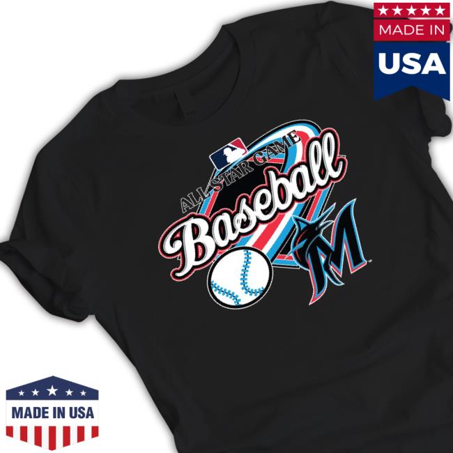 Official miami Marlins All Star Game Baseball Logo 2023 shirt