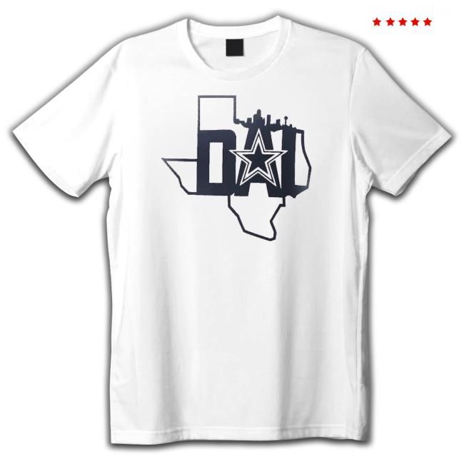 Dallas Cowboys Dal Texas Map T Shirt, hoodie, sweater and long sleeve