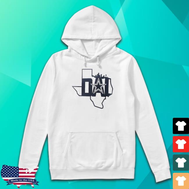 Official Dallas Cowboys dal Texas map T-shirt, hoodie, tank top, sweater  and long sleeve t-shirt